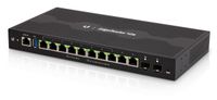 Ubiquiti Networks EdgeRouter 12P, 10-Port Gigabit Router with 24V PoE Support on RJ45 Ports and 2 SFP Ports (ER-12P)