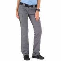 5.11 Tactical Women's Stryke Covert Cargo Pants, Stretchable Fabric, Gusseted Construction, Storm, 20/Long, Style 64386