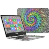 MightySkins Skin Compatible with Samsung Chromebook Plus 12.3"(2017 - Tripping | Protective, Durable, and Unique Vinyl Decal wrap Cover | Easy to Apply, Remove, and Change Styles | Made in The USA