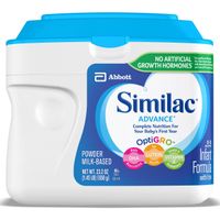 Similac Advance Infant Formula with Iron, Powder, 1.45 lb (Pack of 6)