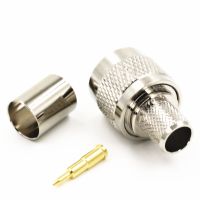 1 x New N Male Plug Crimp RG8 RG165 RG213 RFC400 RF Connector high quality quick ship from US