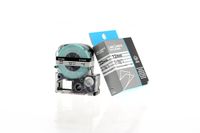 UBICON Tapes for Epson 12mm Label Printers (Black on Clear (1))