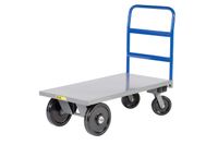 Little Giant NBH-3660-PH 12-Gauge Steel Heavy-Duty Platform Truck with Phenolic Wheels, 5000 lbs Capacity, 60" Length x 36" Width