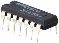 NTE Electronics NTE864 Integrated Circuit Precision Waveform Generator, 14-Pin DIP Package, 36V Power Supply Voltage