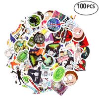QEMILYQ Stickers Pack, 100PCS Street Fashion Oil Waterproof Laptop Vinyl No-Duplicate Sticker for Water Bottles,Phones,Luggage,Motorcycle, MacBook,Sketeboard, DIY Party Supplie Patches Decal