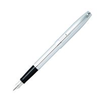 Sheaffer Sagaris Chrome Fountain Pen with Medium Nib