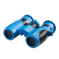 BlueCabi Shock Proof 8x21 Kids Binoculars - High Resolution Real Optics Childrens Compact Binocular Set - Great for Science, Bird Watching, Outdoor Play, Travel, and Gifts for Boys & Girls
