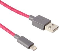 LIFEWORKS TECHNOLOGY GROUP IH-CT1002P 5' PNK Lightning Cable