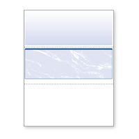 DocuGard Business Checks, Blue Marble Middle, 24 Pound Stock, 8.5 x 11 Inches, 500 Sheets per Ream (04509)