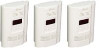 Kidde KN-COEG-3 Nighthawk Plug-in Carbon Monoxide and Explosive Gas Alarm with Battery Backup (Pack of 3), 3 pounds