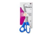 Charles Leonard Office Precision Shears, 8-1/2-Inch Bent Blade, Blue (80812)