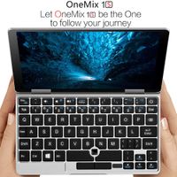 One Netbook One Mix 1S Yoga 7" Pocket Laptop Ultrabook Windows 10 Portable Mini Laptop UMPC Tablet PC Intel Celeron Processor 3965Y Dual Core 8GB/128GB PCIE SSD+2048 Level Original Stylus Pen