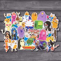 29Pcs/Lot American Cartoon Drama Adventure Time BMO Sticker for Kids Toy Luggage Skateboard Phone On Laptop Wall Guitar Stickers