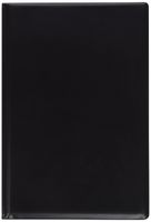 SKILCRAFT 7510-01-454-7388 Vinyl Steno Pad Holder with Foam Padded Cover, 6 x 9 Inch Height, Black
