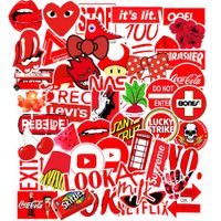 Aesthetic Stickers for Water Bottles,Fasion Brand Stickers for Skateboard Guitar Luggage Bicycle,Hydro Flask Stickers for Teen Girls