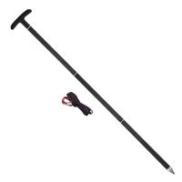 Vibe Kayaks Anchor Pole 7 Foot 3-Piece Fiberglass Shallow Water Stakeout Anchor Pole with Rope and Carabiners