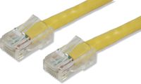 Lynn Electronics CAT6-14-YE 14-Feet Patch Cable without Boots, Yellow, 5-Pack