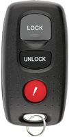 KeylessOption Keyless Entry Remote Control Car Key Fob Replacement for Mazda 3 6 Protege KPU41704