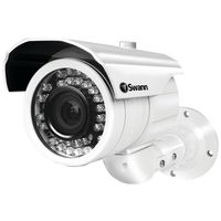 Swann SWPRO-980CAM-US Ultimate Optical Zoom Security Camera, Night Vision 131' (White)