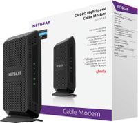 NETGEAR Cable Modem 24x8 DOCSIS 3.0 Max Speed 960Mbps | Certified for XFINITY by Comcast, Spectrum, COX & More (CM600)