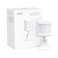 Aqara Motion Sensor, REQUIRES AQARA HUB, Zigbee Connection, for Alarm System and Smart Home Automation, Broad Detection Range, Compatible with Apple HomeKit, Alexa