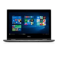 Dell i5368-8833GRY 13.3' FHD 2-in-1 Laptop (Intel Core i7-6500U 2.5GHz Processor, 8 GB RAM, 1 TB HDD, Windows 10) Gray (Renewed)