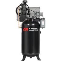 Air Compressor, 80 Gallon, Vertical Tank, Two Stage, 17.2CFM, 3PH (Campbell Hausfeld CE7051)