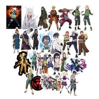 Bowinr Naruto Car Stickers, Anime Naruto Shippuden Bumper Sticker for Phone, MacBook, Laptop, Car, Lugguage, Skateboard and More(100 pcs)
