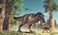Leowefowa 5X3FT Jurassic Period Dinosaur Backdrop Park Attack Theme Backdrops for Photography Cartoon Boys Birhtday Vinyl Photo Background Kids Room Wallpaper Studio Props