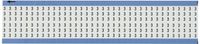 Brady WM-3-VP Repositionable Vinyl Cloth (B-500), Black on White, Solid Numbers Wire Marker Card Five Pack (5 Cards)