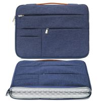 KINGSLONG 15 15.6 Inch Laptop Sleeve Case Bag, Slim Lightweight Laptop Computer Notebook Ultrabooks Carrying Case Handbag Cover for Men Women Fit for Acer Asus Dell Lenovo HP Toshiba ect, Blue
