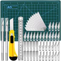 Precision Exacto Knife Upgrade Cutting Mat Carving Craft Knife Hobby Knife Exacto Knife Kit