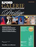 ILFORD 2002410 GALERIE Prestige Fine Art Textured - 8.5 x 11 Inches, 25 Sheets