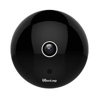 Vimtag F1 Panoramic Smart Camera - 3MP - Night Vision - Smart Motion Detection - Cloud Storage - Multiple Viewing Options - Multi User View - 360 Degrees Viewing - Two-Way Audio