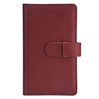 Sunmns Wallet PU Leather Photo Album for Fujifilm Instax Mini Instant Film (Retro Red)