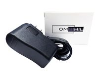 Omnihil 8 Feet AC/DC Power Adapter Compatible with Alesis Q25 MIDI Keyboard Controller Power Supply Charger
