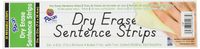 Pacon Dry Erase Sentence Strips, 12 x 3, White, 30 per Pack