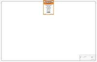 Clearprint 1000H Design Vellum Sheets with Engineer Title Block, 16 lb, 100% Cotton, 22 x 34 Inches, 100 Sheets Per Pack, Translucent White (10221526)