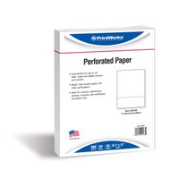 PrintWorks Professional Perforated Paper, 500 Sheets, 3" Perf