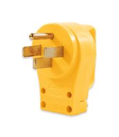 Camco PowerGrip Replacement Plug- Transform Your RV Plug Into a Safe and Durable PoweGrip Cord 50 AMP (55255)