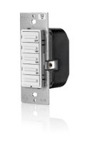 Leviton LTB30-1LZ Decora 1800W Incandescent/20A Resistive-Inductive 1HP Preset 5-10-15-30 Minute Countdown Timer Switch, White/Ivory/Light Almond