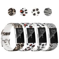 honecumi Colorful Watch Band Replacement for Fitbit Charge 2 Wrist Strap for Men & Women Quick Release Strap Band Compatible with Fitbit Charge 2 Smart Watch-Large Size -Animal's