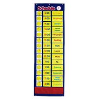 Learning Resources Daily Schedule Pocket Chart