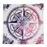 HOT, YANG-YI SquareHippie Tribal Compass Tapestry Wall hanging Dorms Decor Tapestries Beach Blanket (Colorful, 57 inches approx)