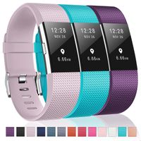 Humenn Bands Compatible with Fitbit Charge 2, 3 Pack Classic & Special Edition Replacement Bands for Fitbit Charge 2, Women Men