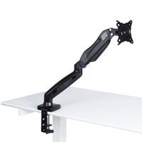 Atlantic Full Motion Gas Spring Desk Mount for computer monitors 17" - 27" from 4.4lbs to 14.3lbs