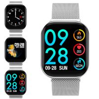 Smart Watch Full Touch Screen Heart Rate Monitor Fitness Tracker with Sleep Monitor Stopwatch Pedometer Blood Pressure Calorie Counter Sport Watch for Men & Women Compatible with Android and iOS