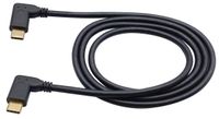 AAOTOKK 3.1 Type c Extension Cable 90 Degree USB 3.1 Type C Male to Male Gen 2 (10Gbps) Connector Extension Cable, Supports Charging, Data, Audio, Video Cable for New MacBook Pro 2017(1m-M/M)