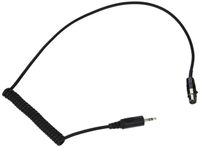 Shure WA460 3.5-Feet Output Cable TA3F Connector to Stereo Miniplug Connector for VP3 Receivers