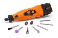 WEN 23006 Two-Speed Cordless Rotary Tool Kit with 10-Piece Accessory Set